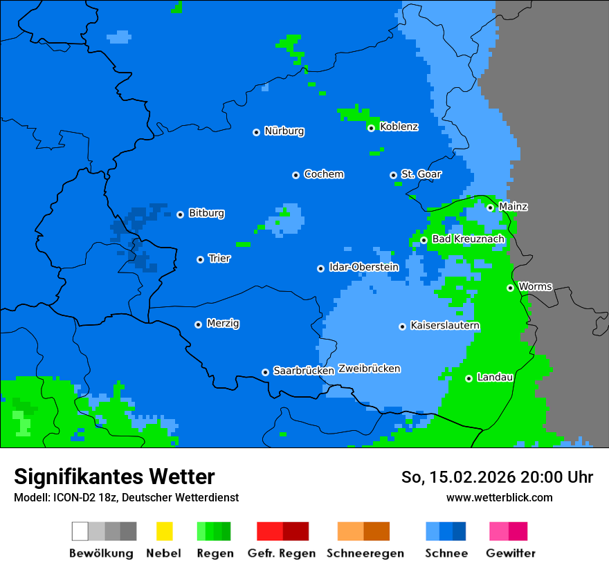 Signifikantes Wetter