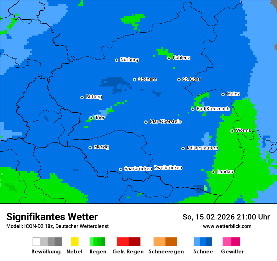 Signifikantes Wetter
