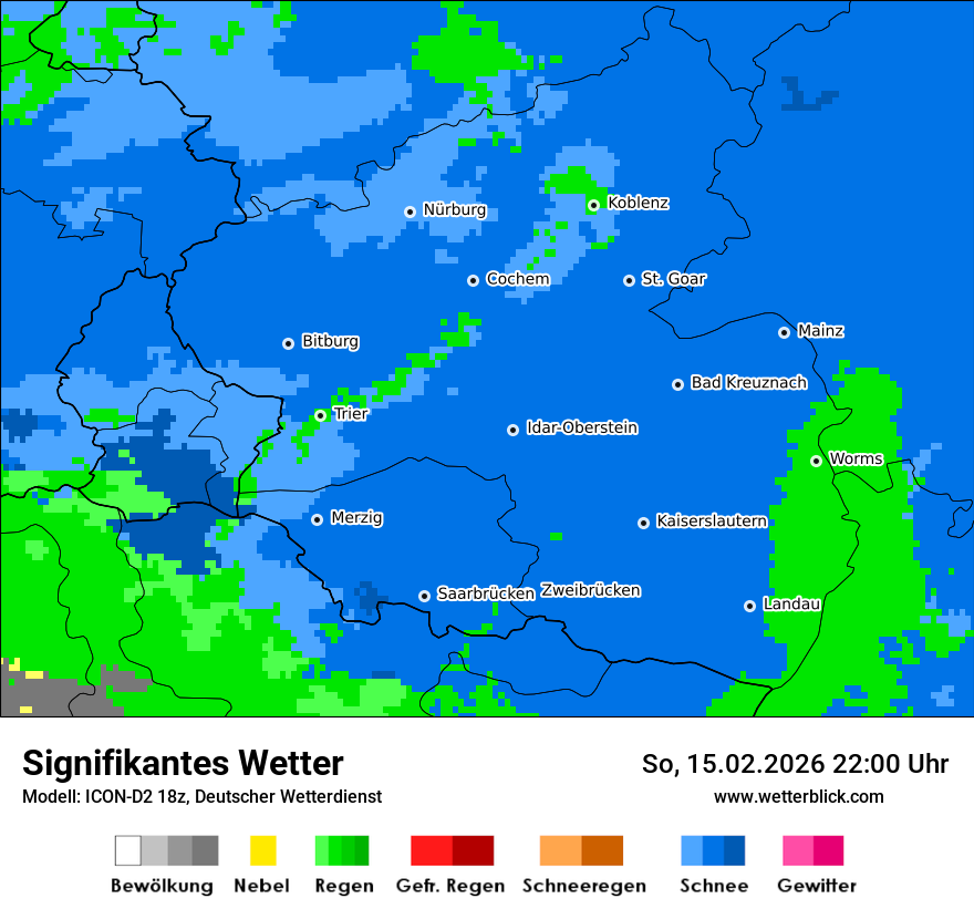 Signifikantes Wetter