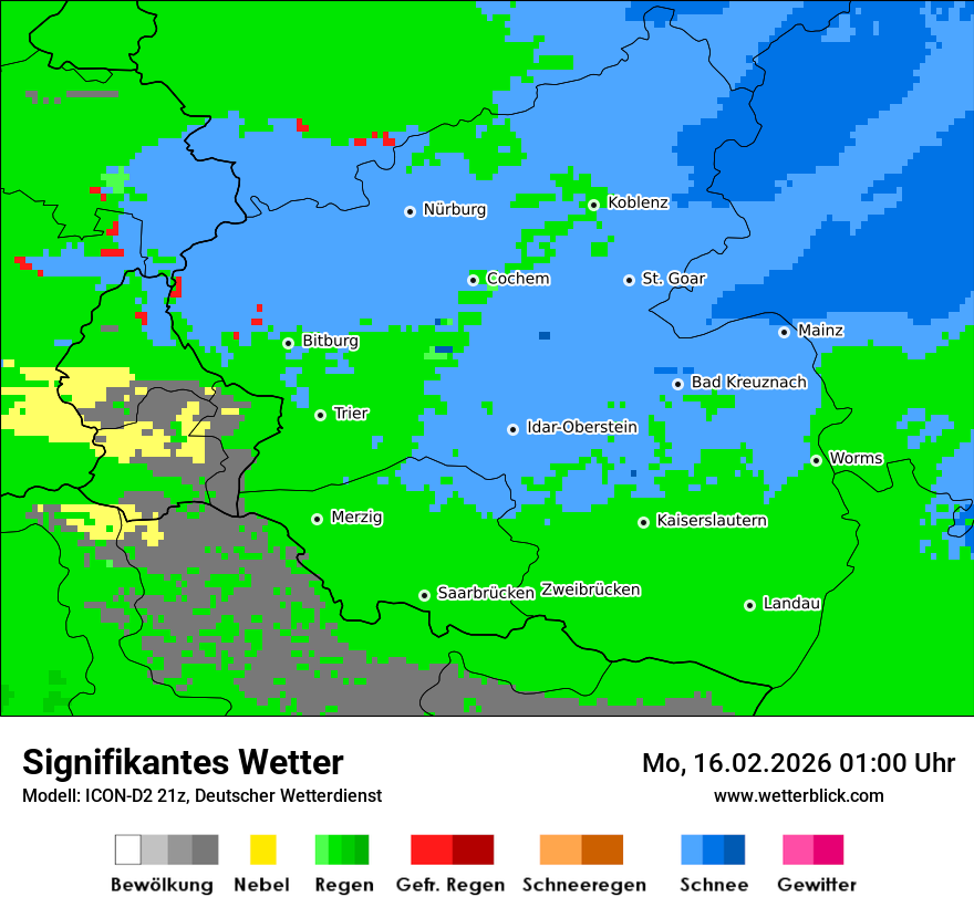 Signifikantes Wetter