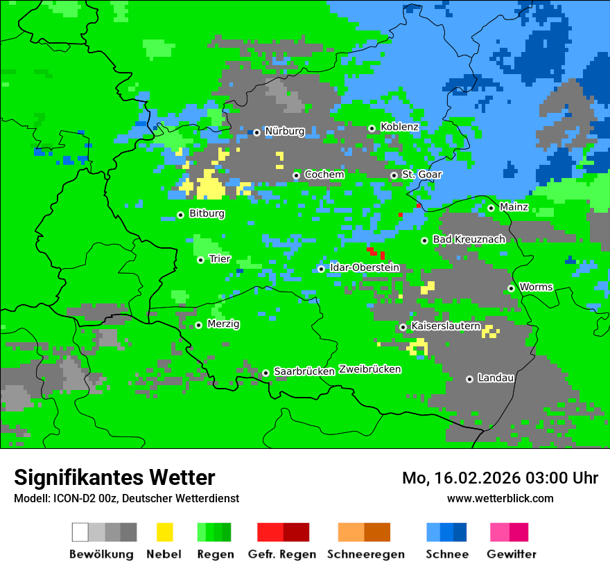 Signifikantes Wetter