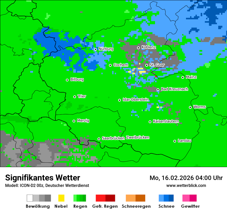 Signifikantes Wetter