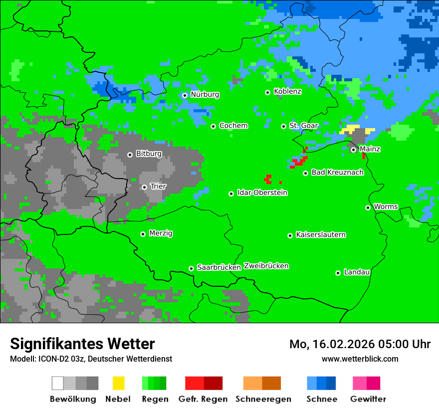 Signifikantes Wetter
