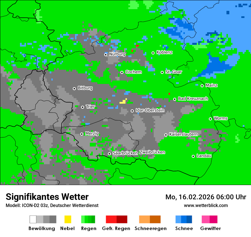 Signifikantes Wetter