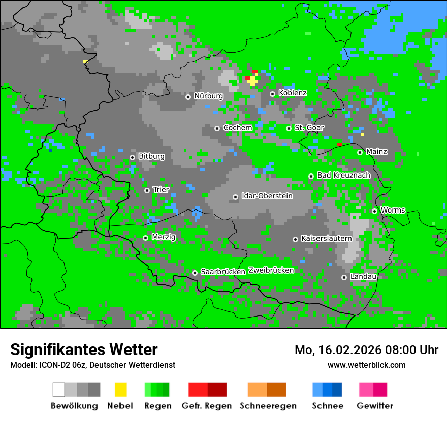 Signifikantes Wetter
