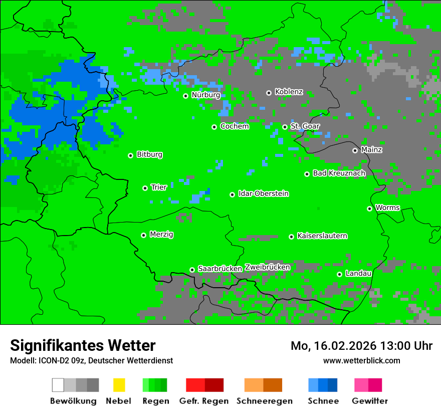 Signifikantes Wetter