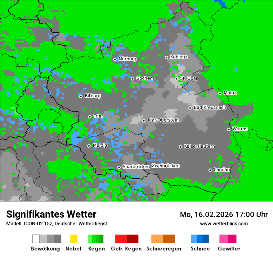 Signifikantes Wetter