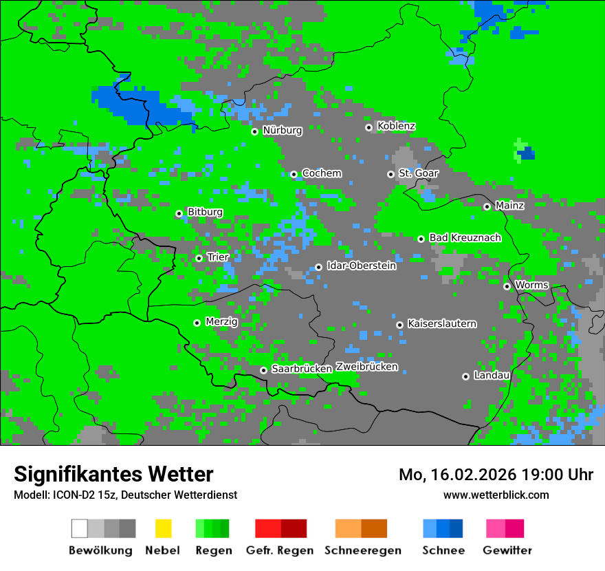 Signifikantes Wetter