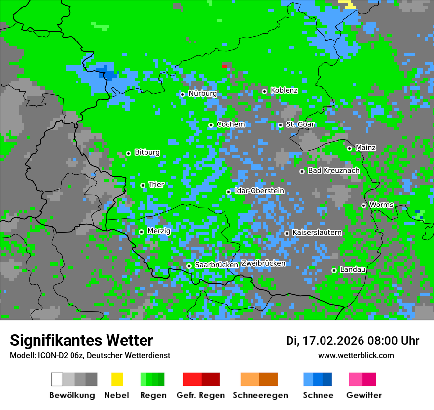 Signifikantes Wetter