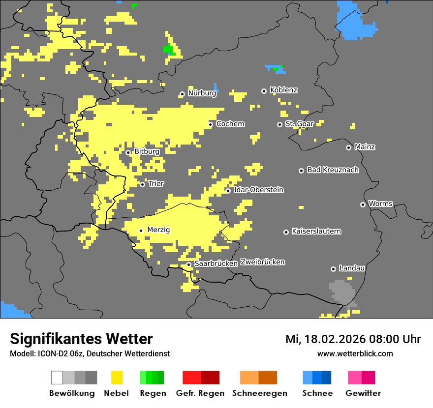 Signifikantes Wetter