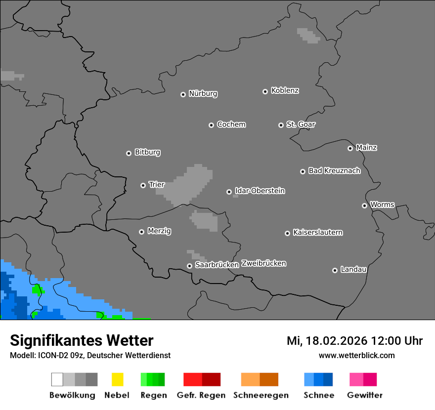 Signifikantes Wetter