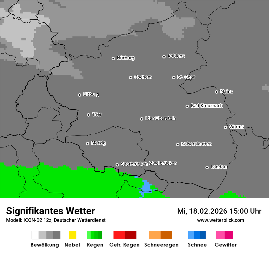 Signifikantes Wetter