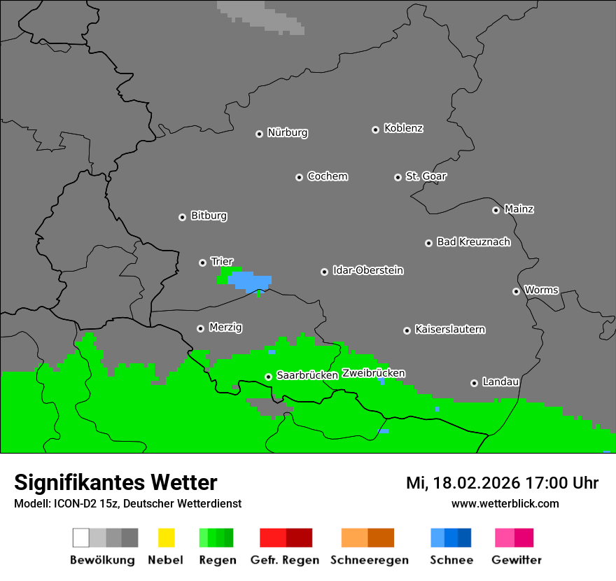 Signifikantes Wetter