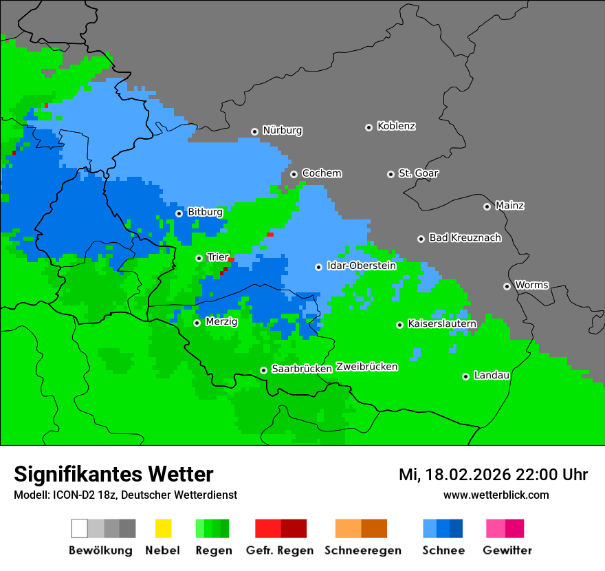 Signifikantes Wetter