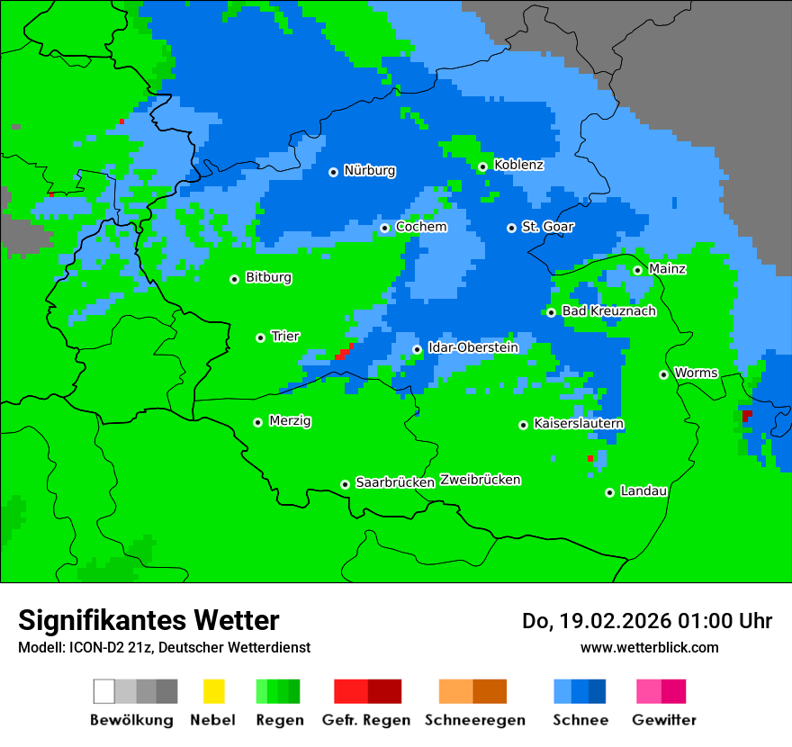 Signifikantes Wetter