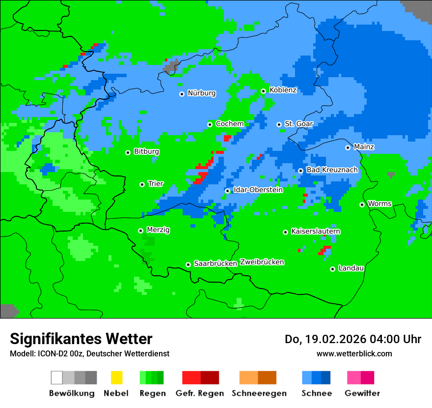 Signifikantes Wetter
