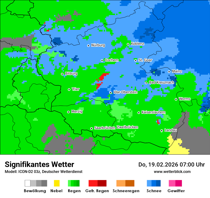 Signifikantes Wetter