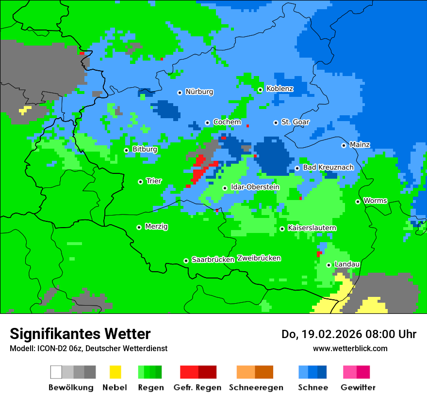 Signifikantes Wetter