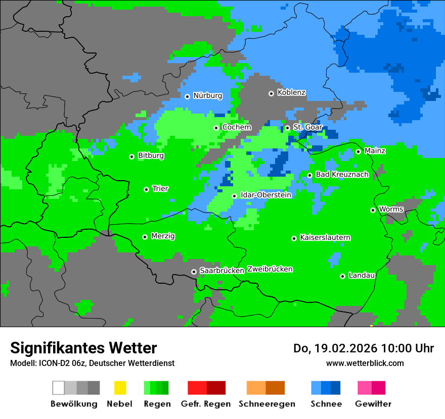 Signifikantes Wetter