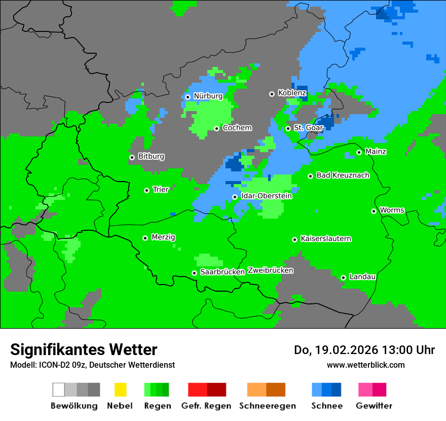 Signifikantes Wetter