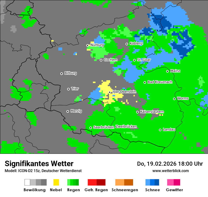 Signifikantes Wetter