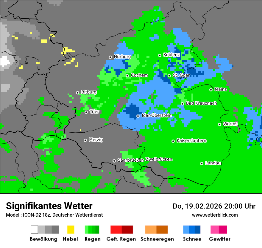 Signifikantes Wetter