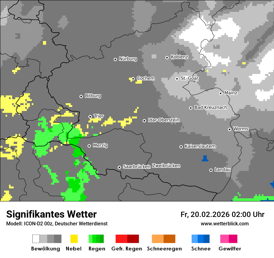 Signifikantes Wetter