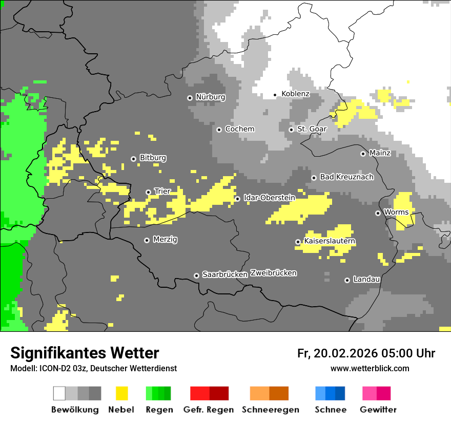 Signifikantes Wetter