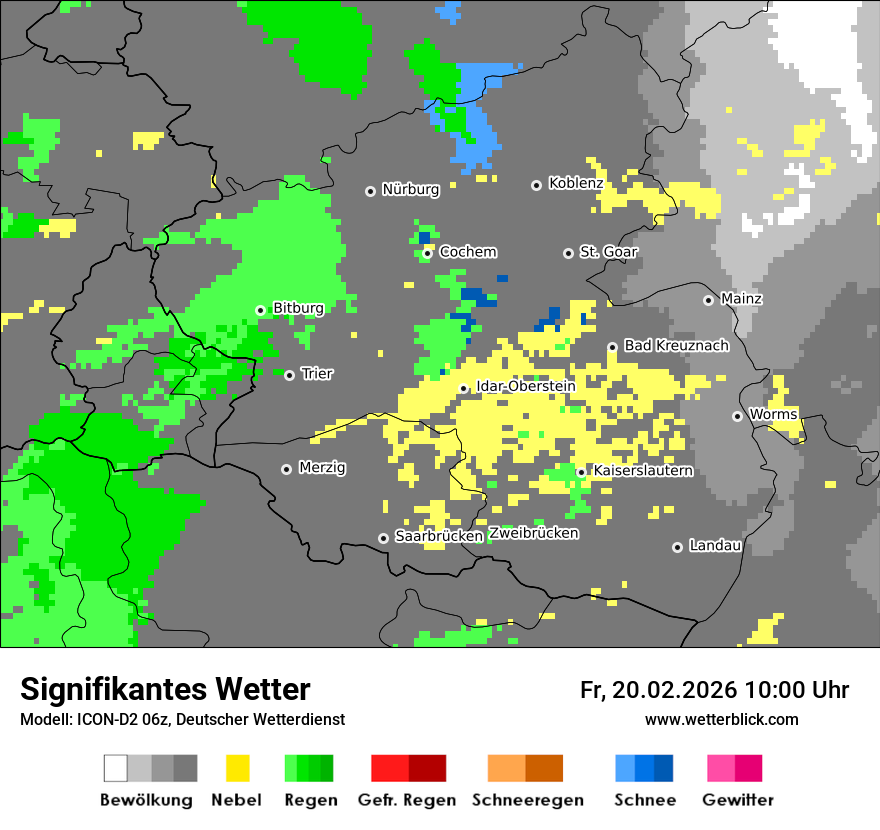 Signifikantes Wetter