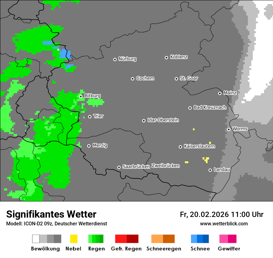 Signifikantes Wetter