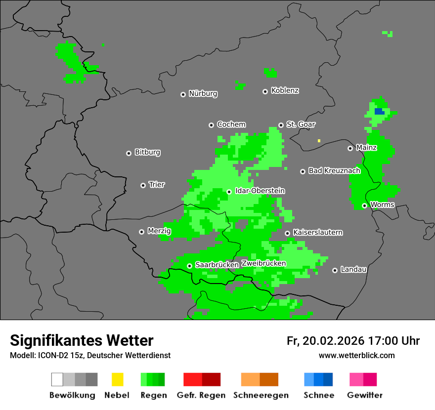 Signifikantes Wetter