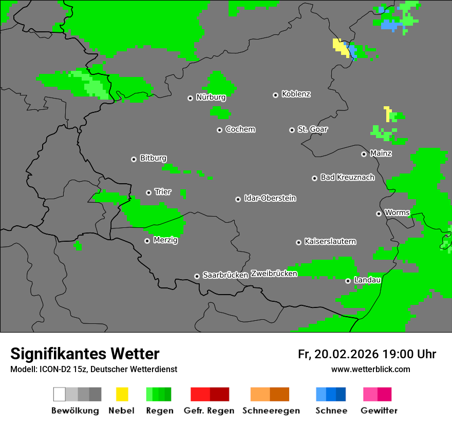Signifikantes Wetter
