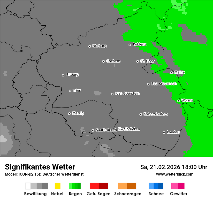 Signifikantes Wetter
