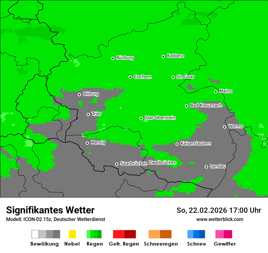 Signifikantes Wetter