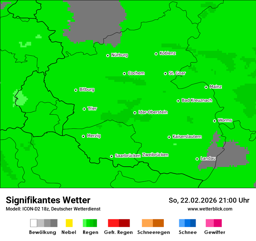Signifikantes Wetter