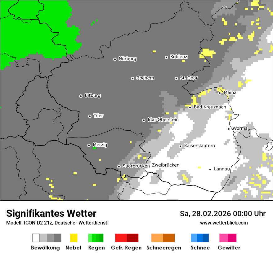 Signifikantes Wetter