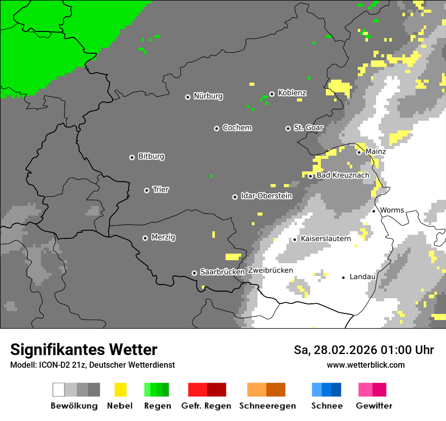Signifikantes Wetter