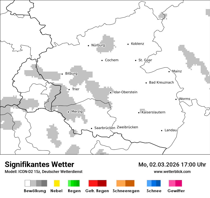Signifikantes Wetter