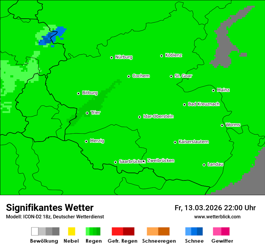 Signifikantes Wetter