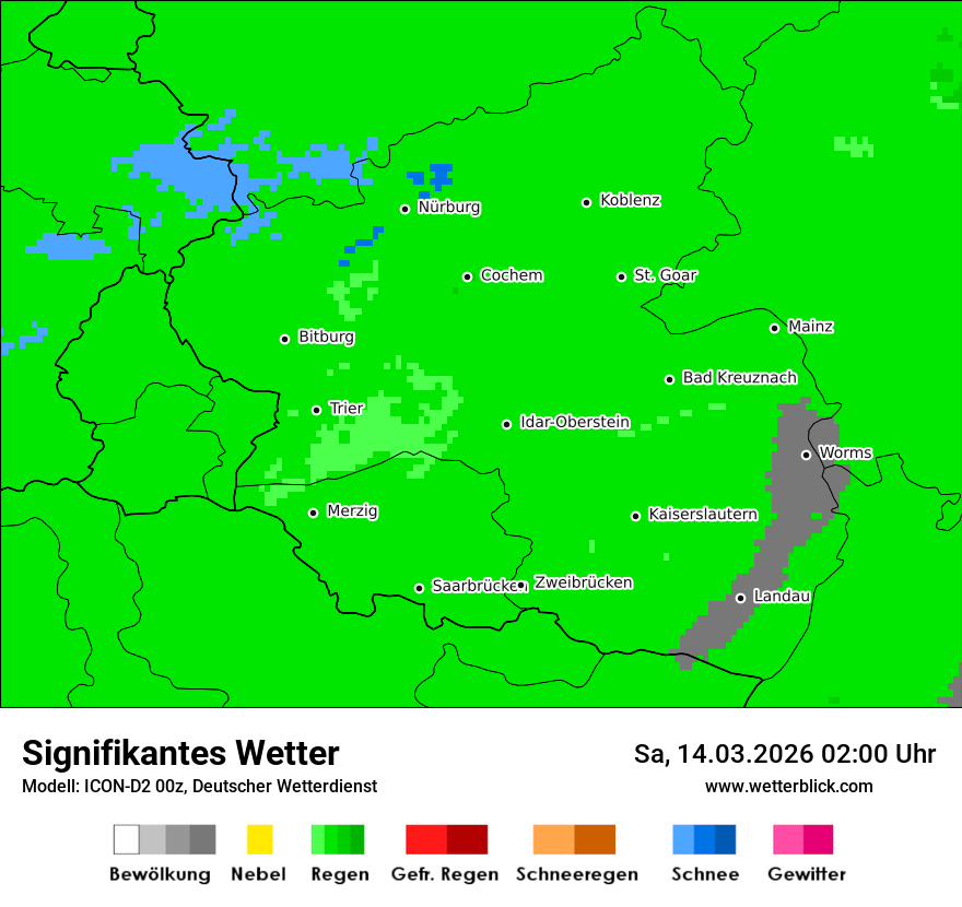 Signifikantes Wetter