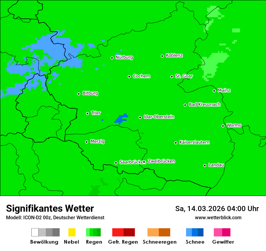 Signifikantes Wetter