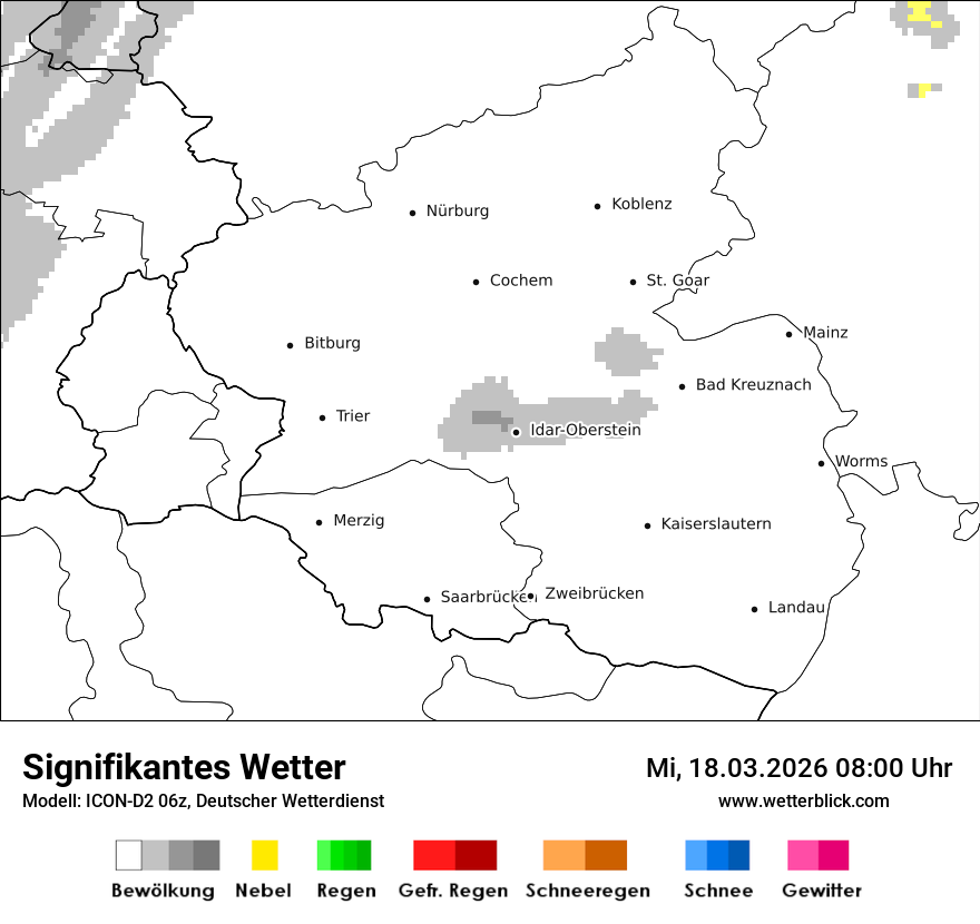 Signifikantes Wetter