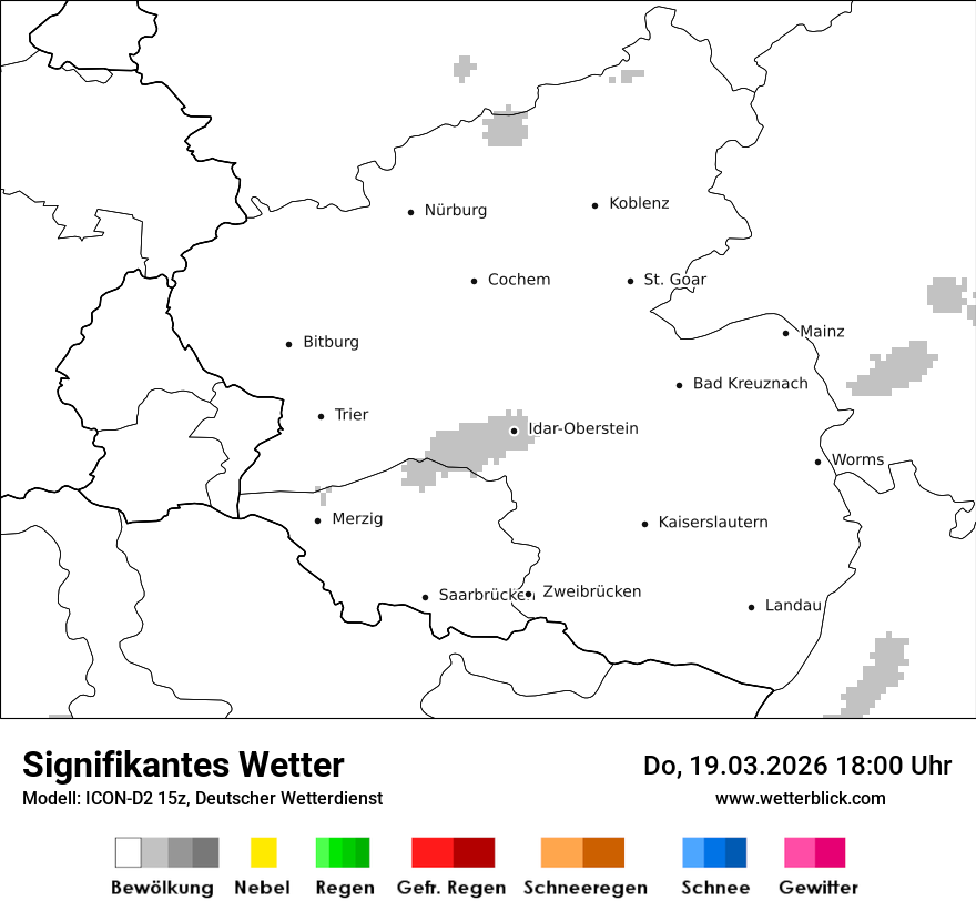Signifikantes Wetter
