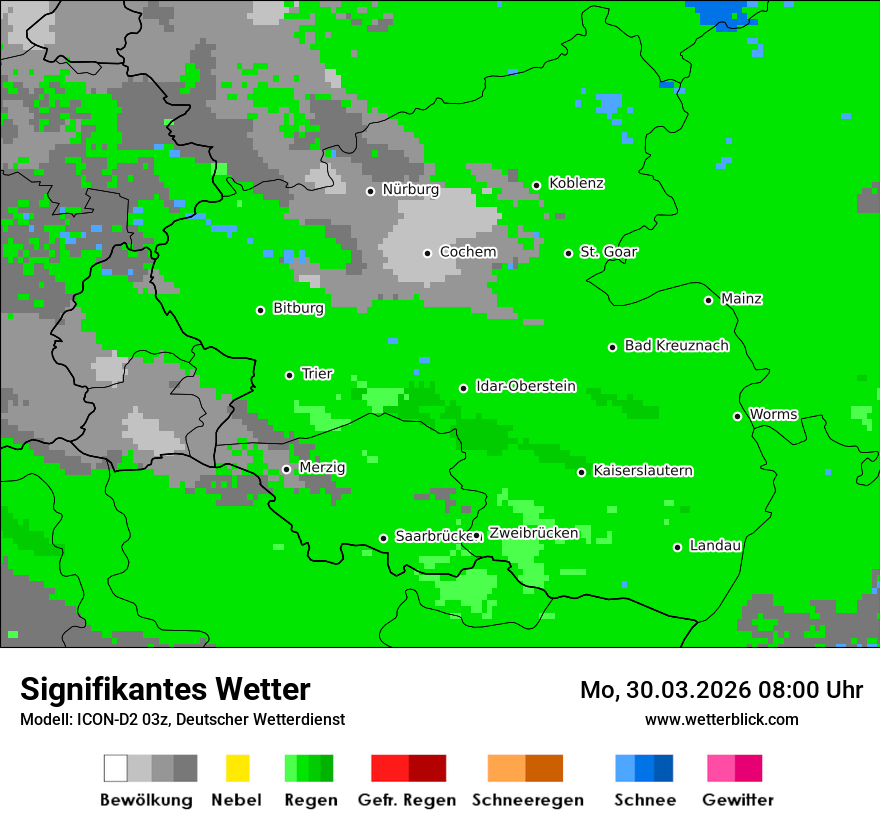 Signifikantes Wetter