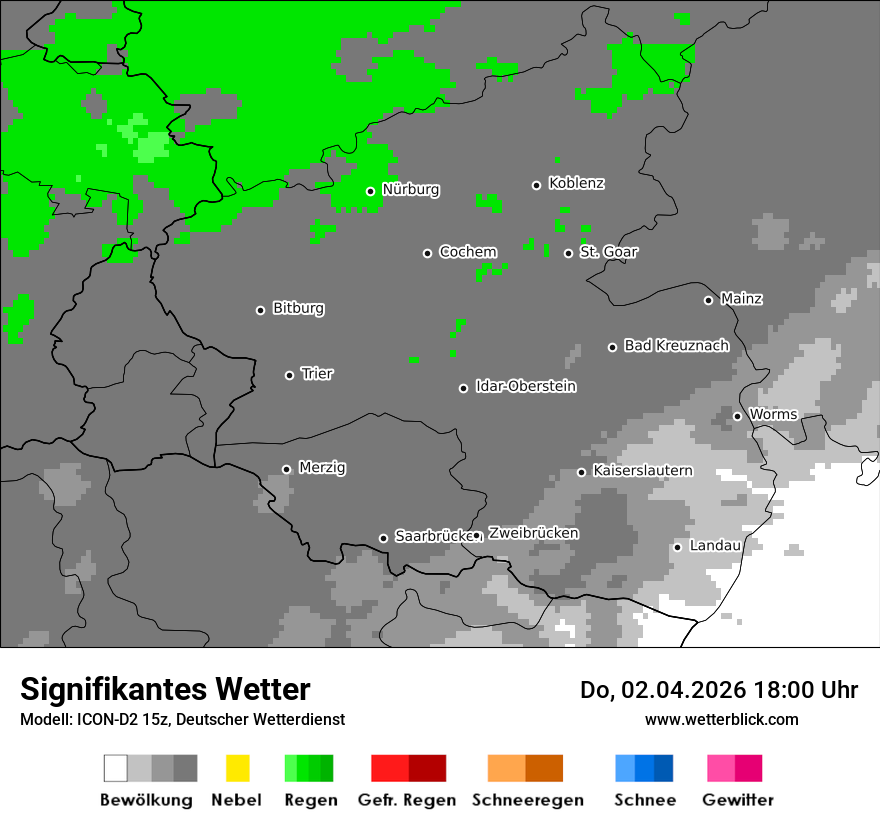 Signifikantes Wetter