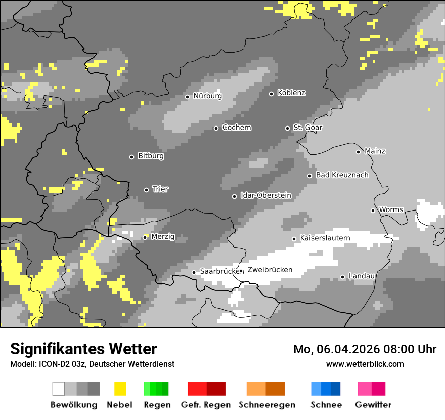 Signifikantes Wetter