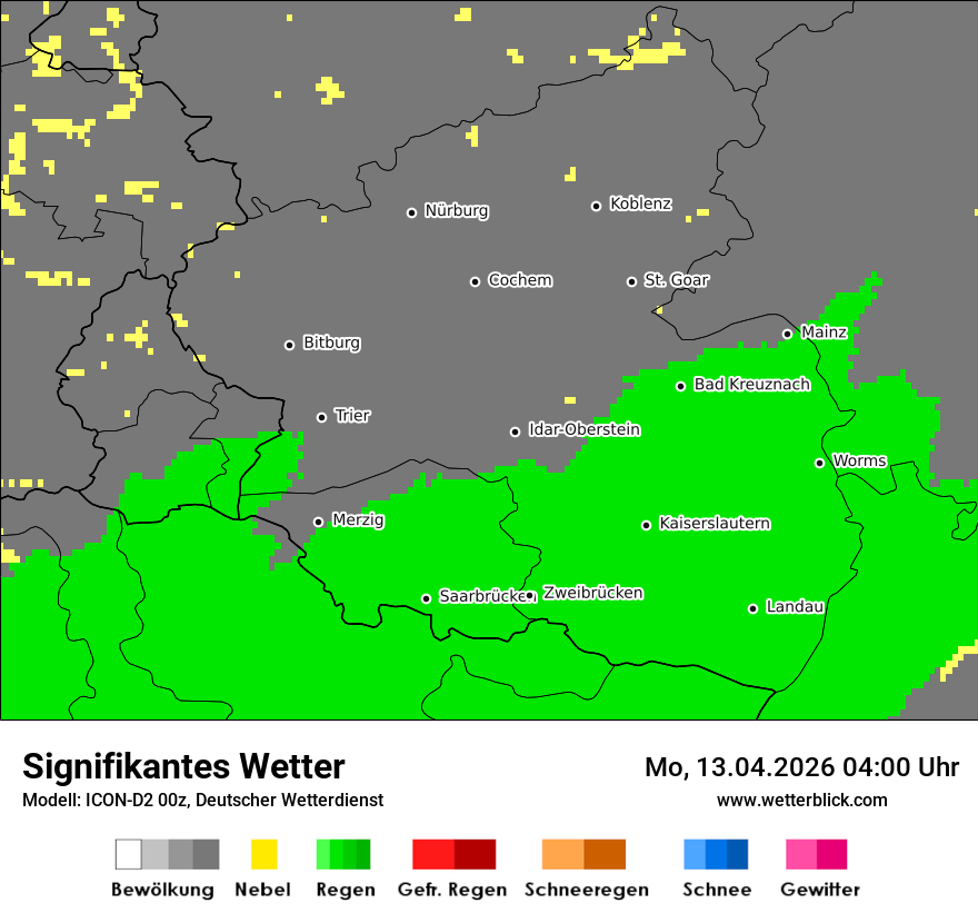 Signifikantes Wetter