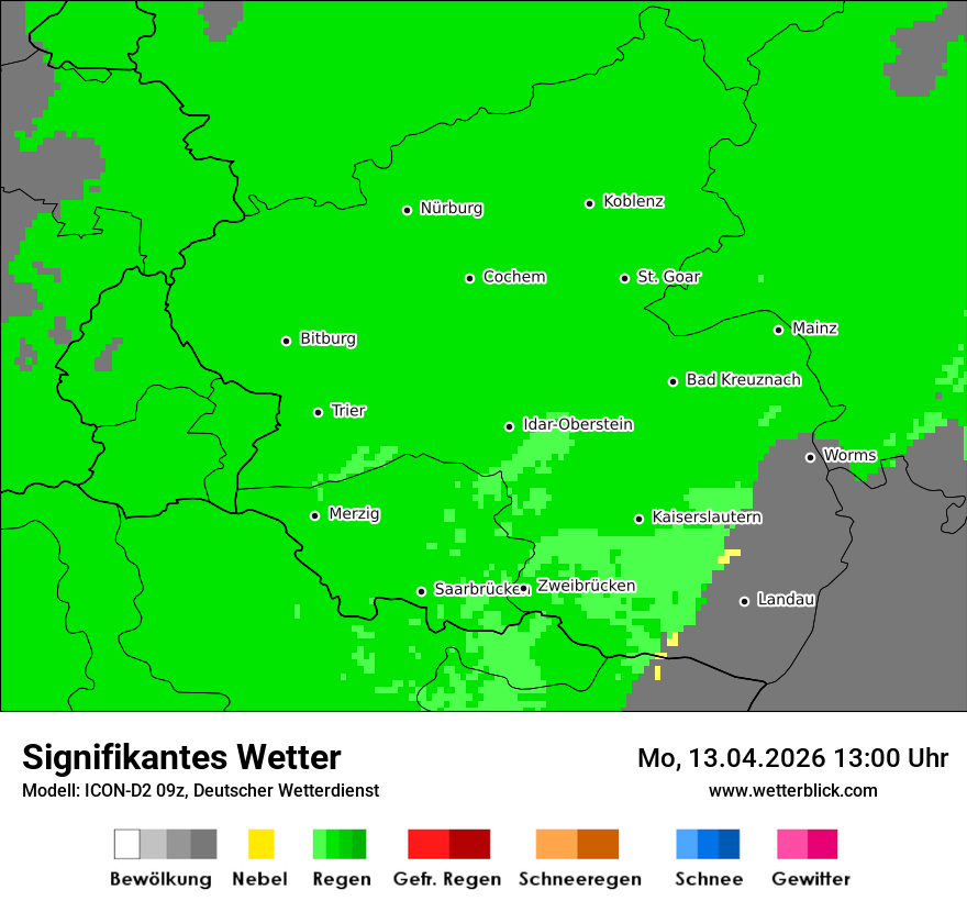 Signifikantes Wetter