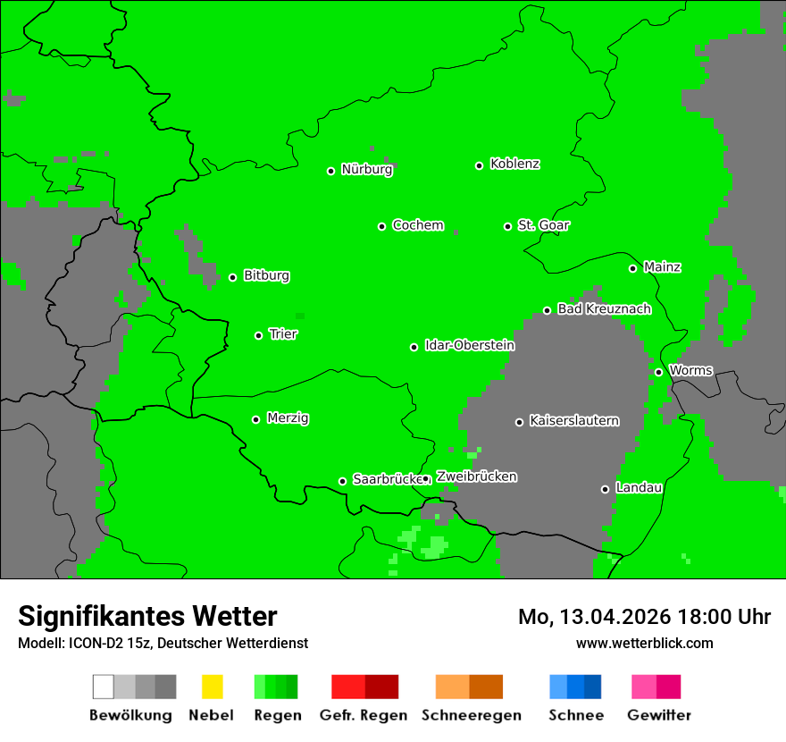 Signifikantes Wetter
