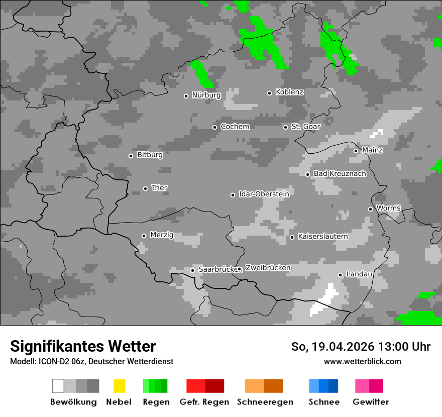 Signifikantes Wetter